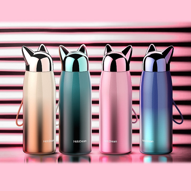 Cat Coffee Thermos