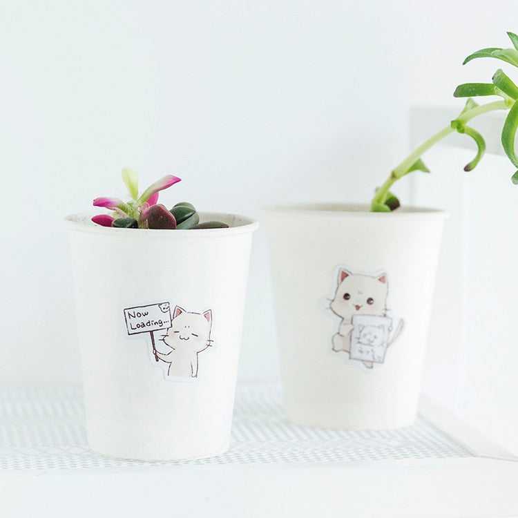 Cat Cute Selfie Stickers