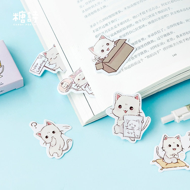 Cat Cute Selfie Stickers