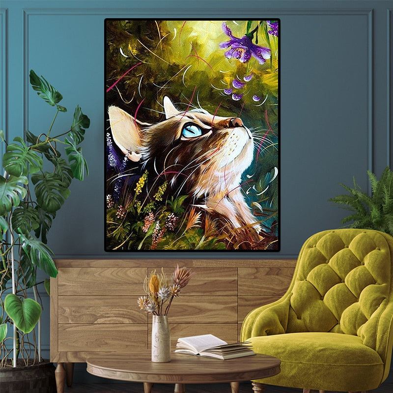 Cat Diamond Painting Kits