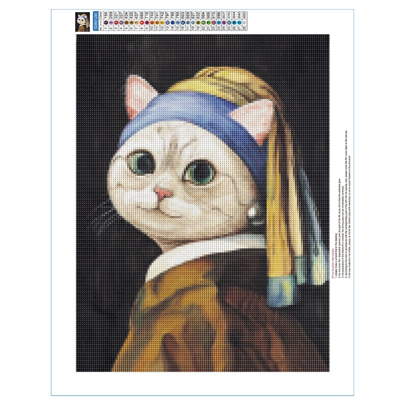Cat Diamond Painting Kits