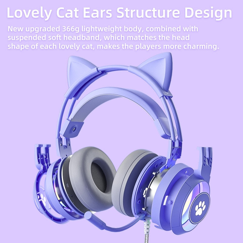 Cat Ear Gaming Headphones - Cat Ear Gaming Headphones