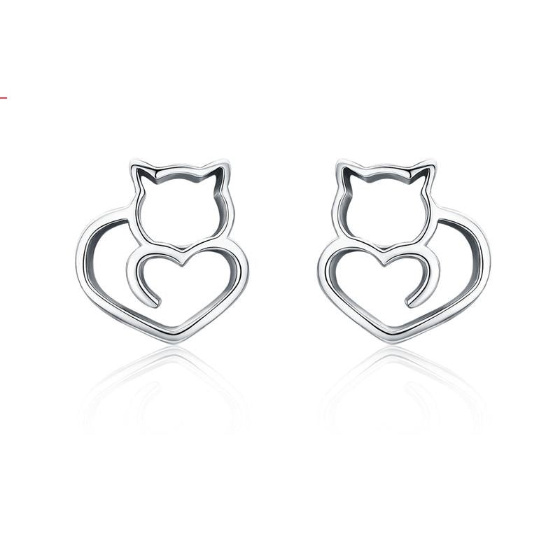 Cat Earring - Cat earrings