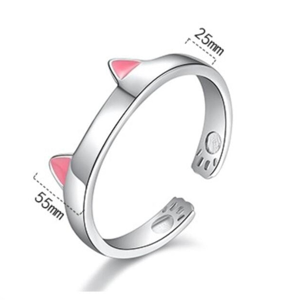 Cat Ears Ring - cat rings