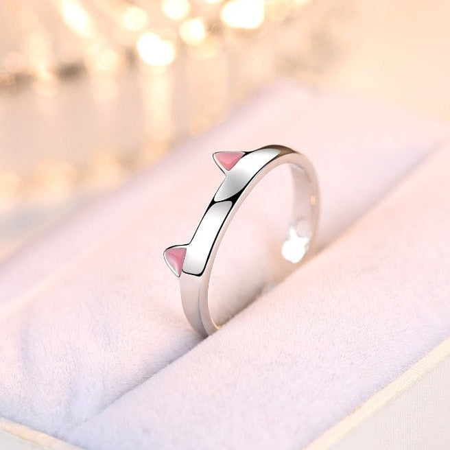 Cat Ears Ring - cat rings