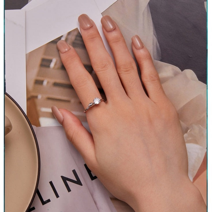 Cat Engagement Ring - cat rings
