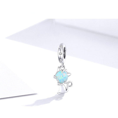 Cat Eye Charm Bracelets - Cat charms