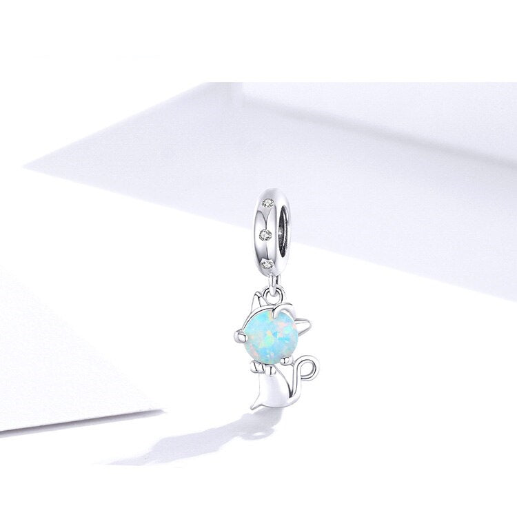 Cat Eye Charm Bracelets - Cat charms