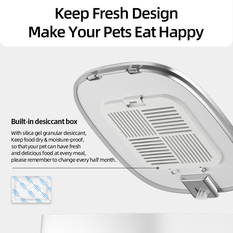 Cat Food Automatic Dispenser - automatic cat food dispenser
