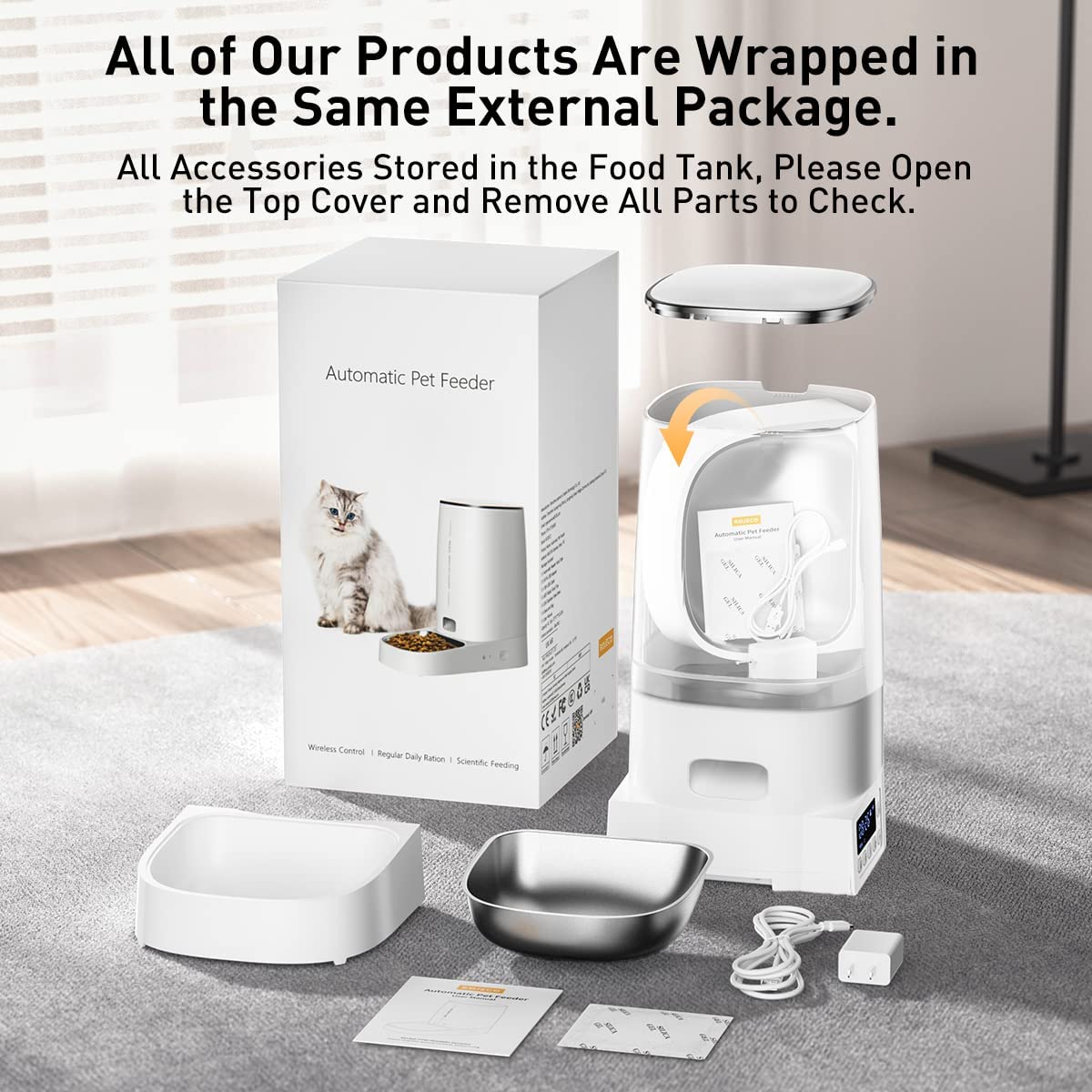 Cat Food Automatic Dispenser - automatic cat food dispenser