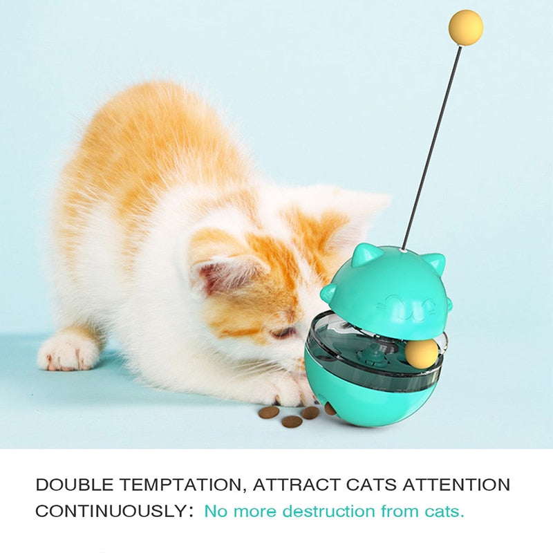 Cat Food Dispenser Toy - Cat Food Dispenser