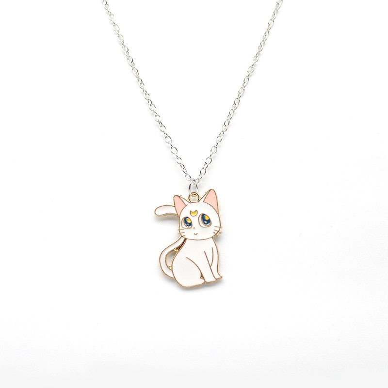 Cat Friendship Necklace - Cat necklace