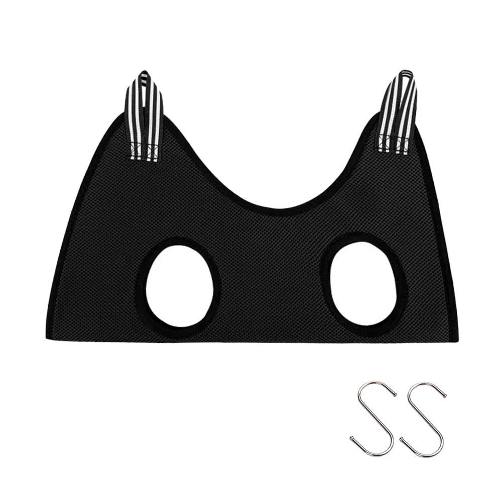 Cat Grooming Harness - Black / 2-6KG - cat harness leash