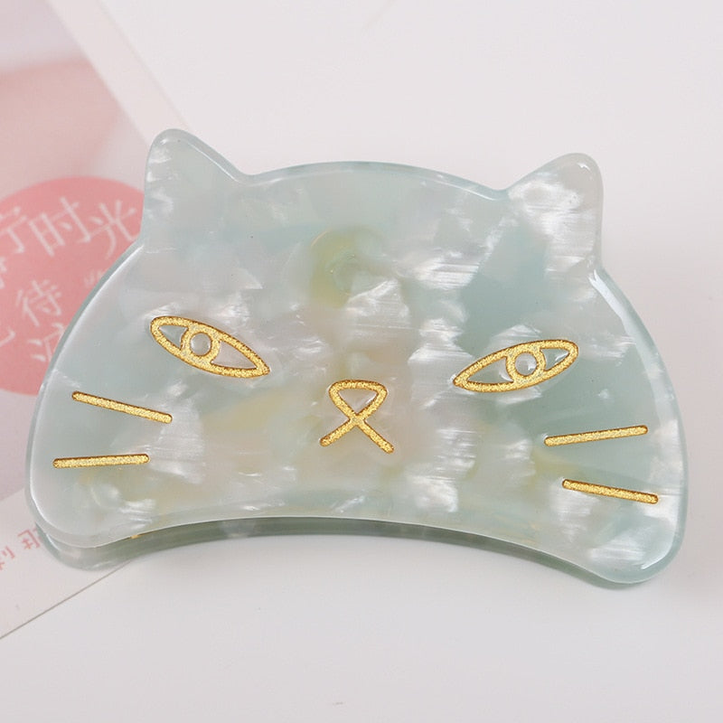 Cat Hair Clip - Green - Cat hair clips