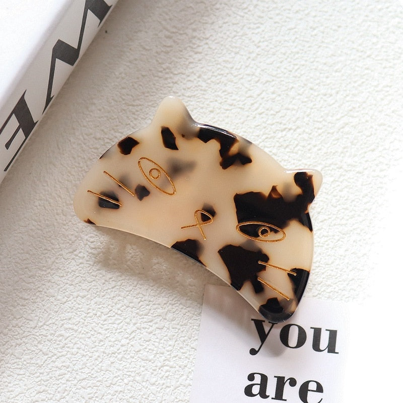 Cat Hair Clip - Beige - Cat hair clips