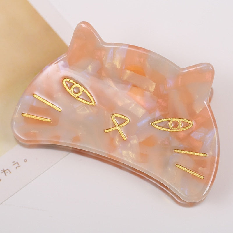 Cat Hair Clip - Orange - Cat hair clips