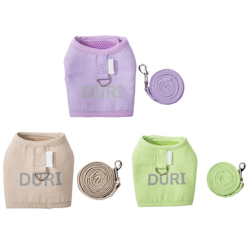 Cat Harness Velcro - cat harness leash