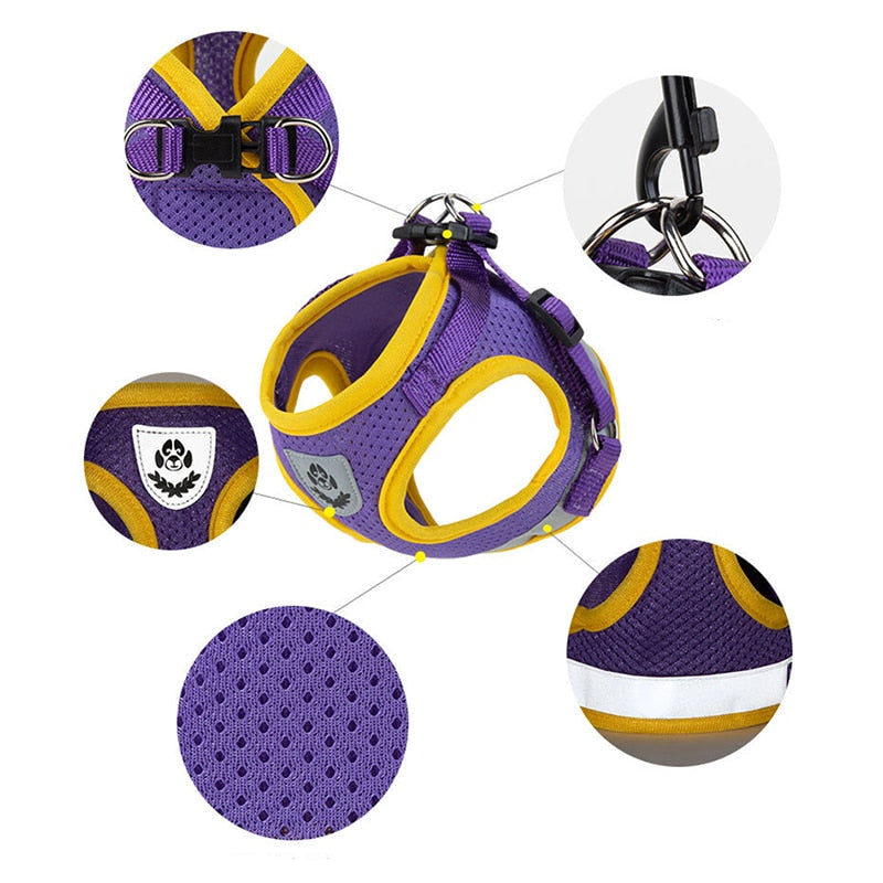 Cat Harness Vest - cat harness leash