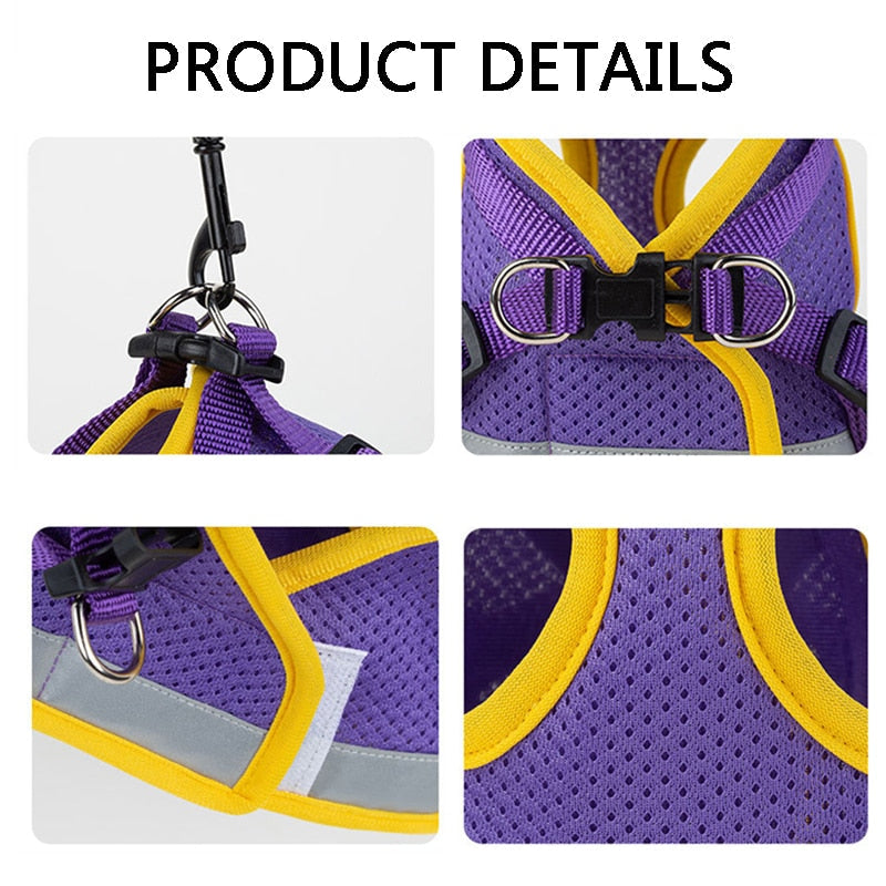 Cat Harness Vest - cat harness leash