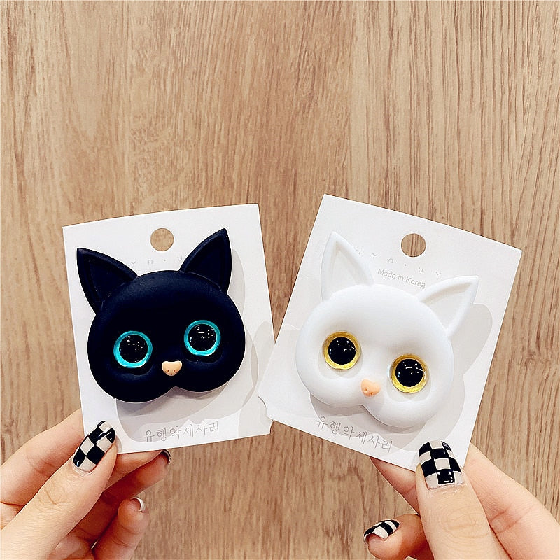 Cat Head Hair Clip - Cat hair clips