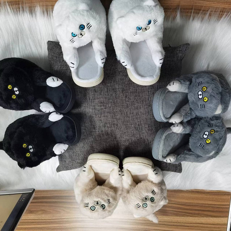 Cat Hug Slippers - Cat slippers