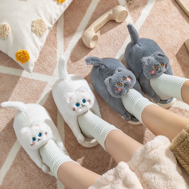 Cat Hug Slippers - Cat slippers