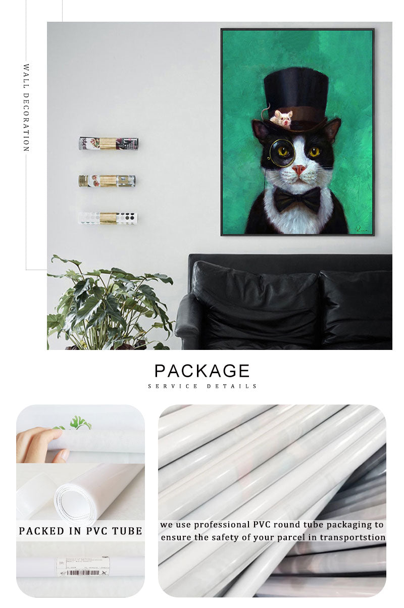 Cat in the Hat Wall Art