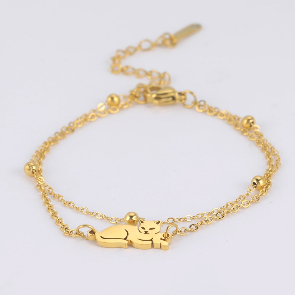 Cat Jewelry Bracelet - Cat bracelet