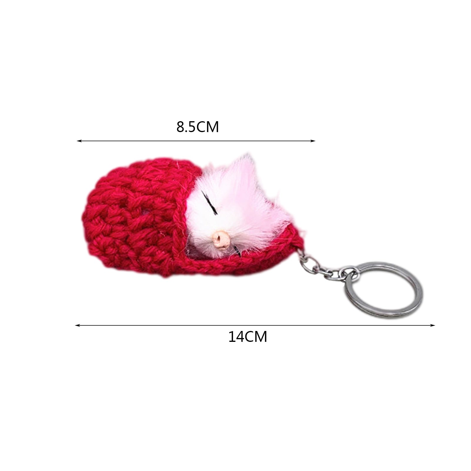 Cat Keychain Crochet - Cat Keychains