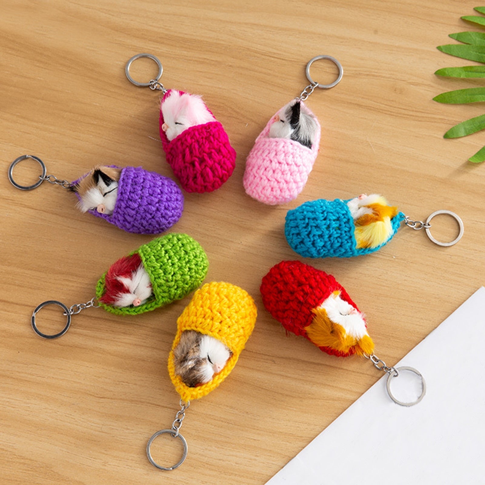 Cat Keychain Crochet - Cat Keychains