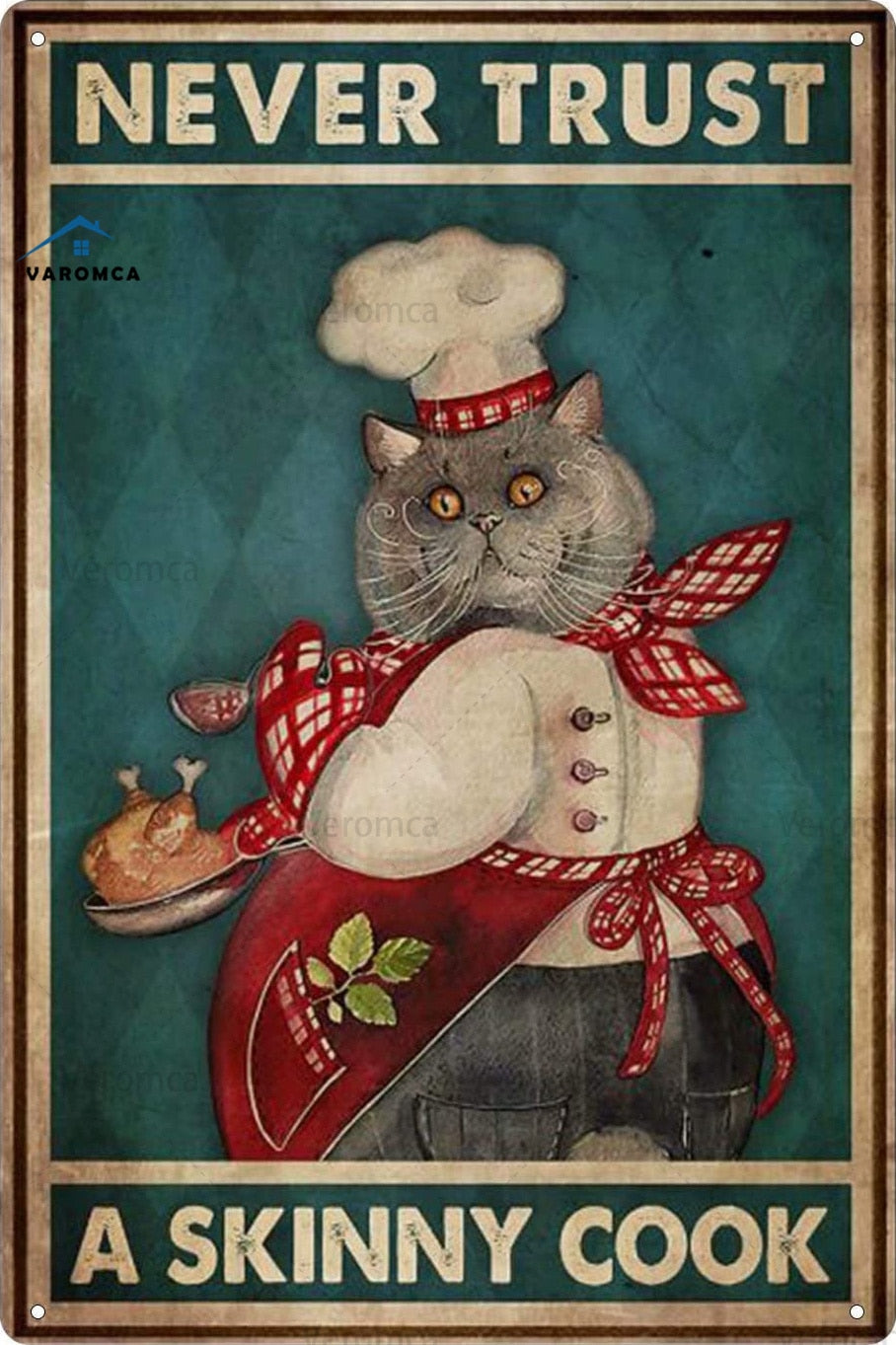 Cat Kitchen Wall Art