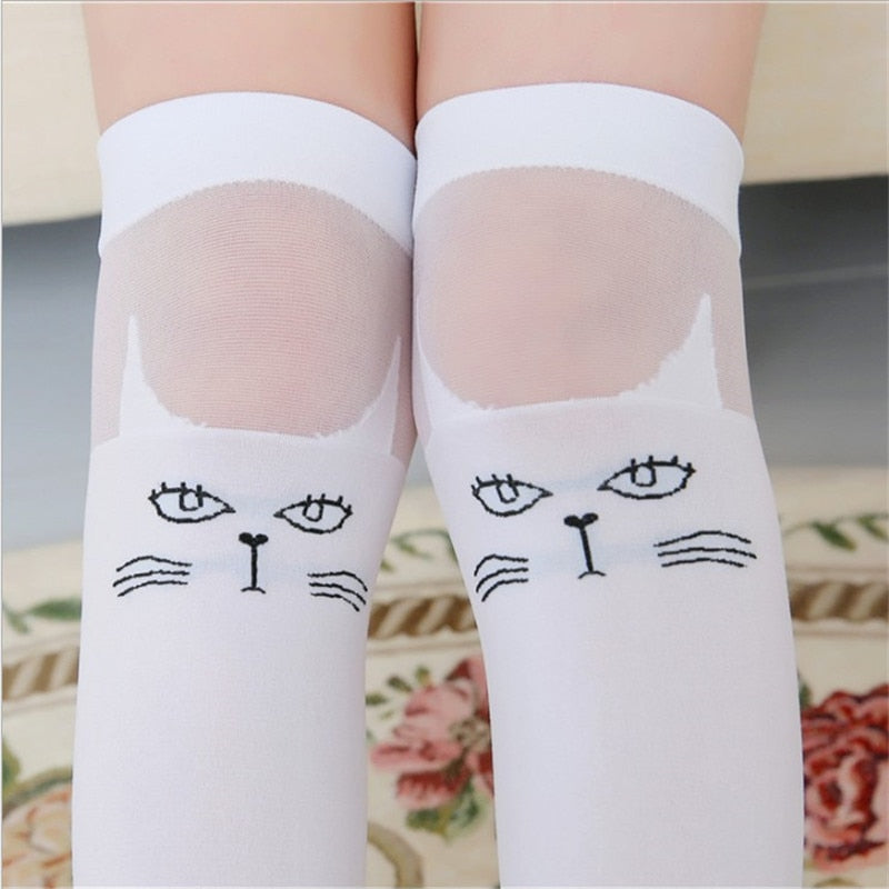 Cat Knee Tights - Cat Tights