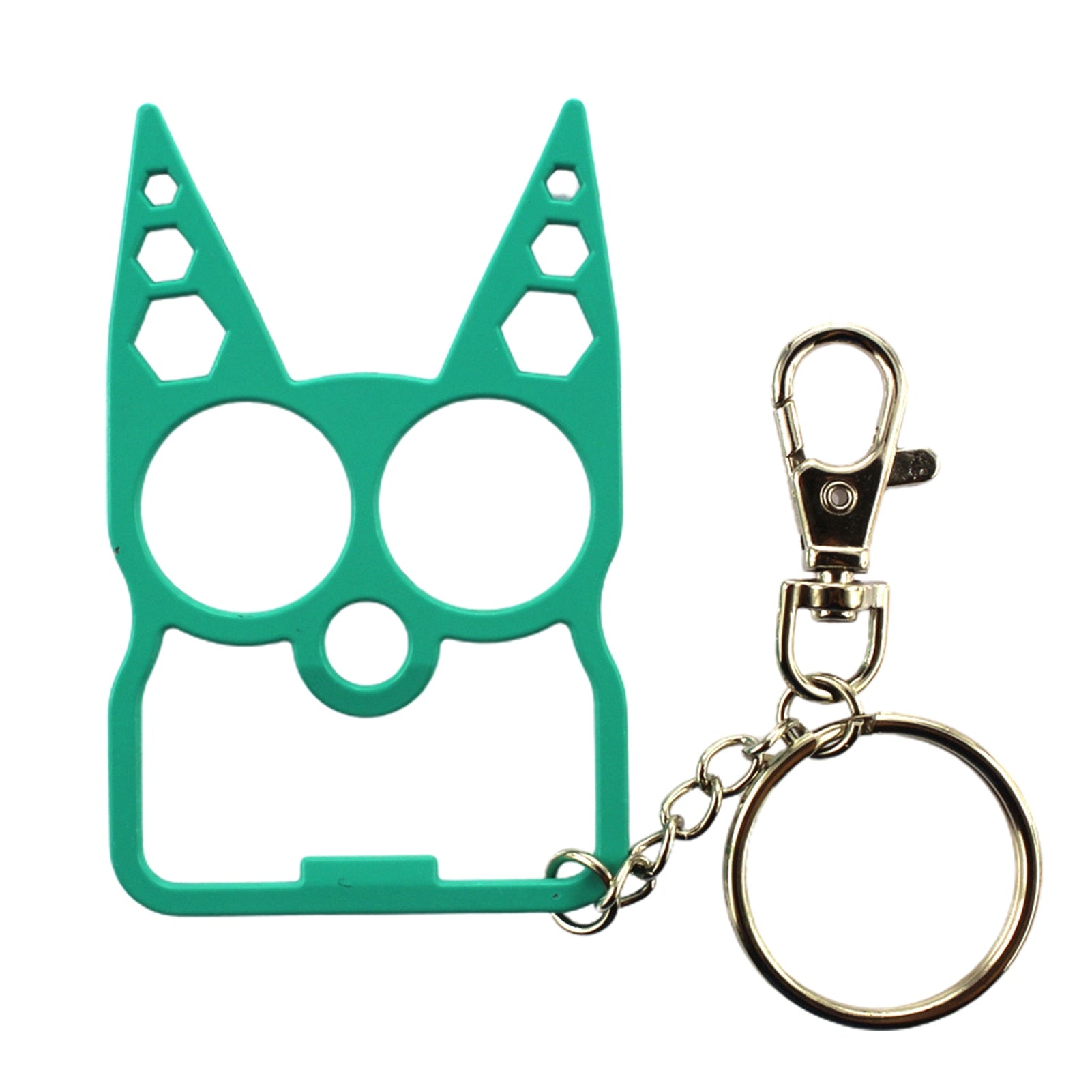Cat Knuckles Keychain - Green - Cat Keychains