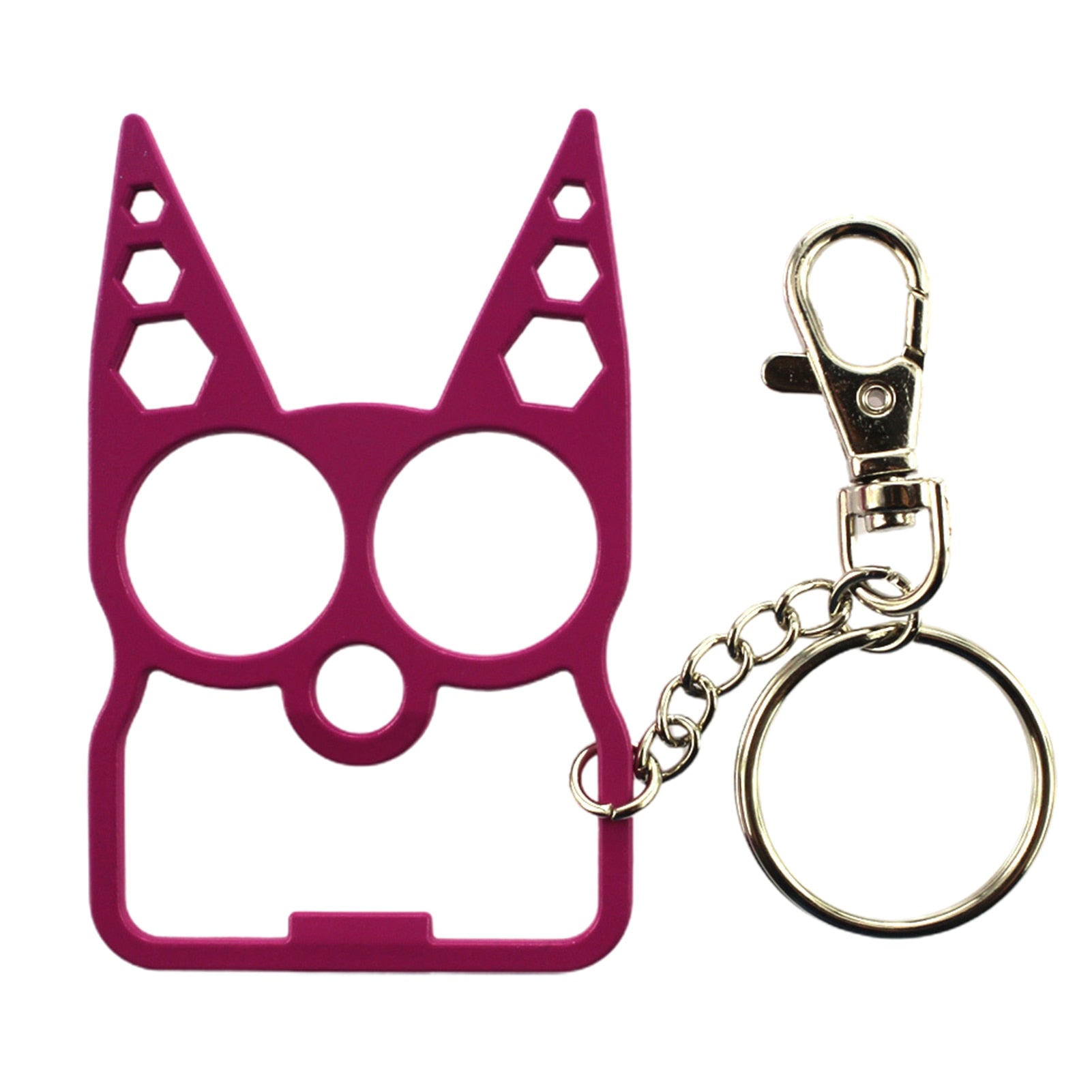 Cat Knuckles Keychain - Purple - Cat Keychains