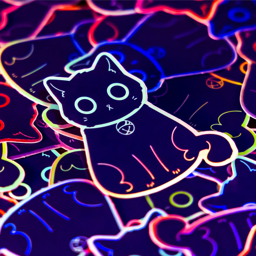 Cat Laptop Stickers