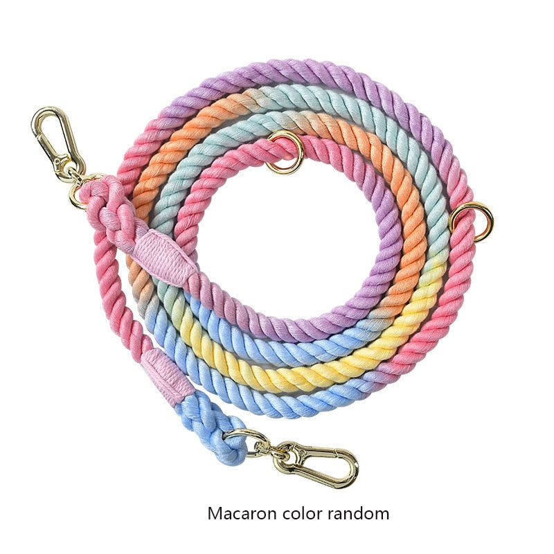 Cat Leash Long - Macaron / S - cat harness leash