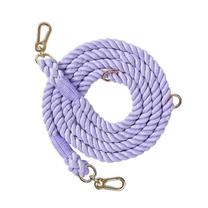 Cat Leash Long - Blue Purple / S - cat harness leash