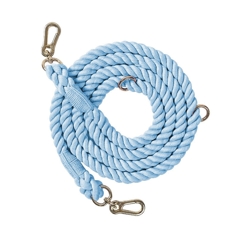 Cat Leash Long - Sky Blue / S - cat harness leash