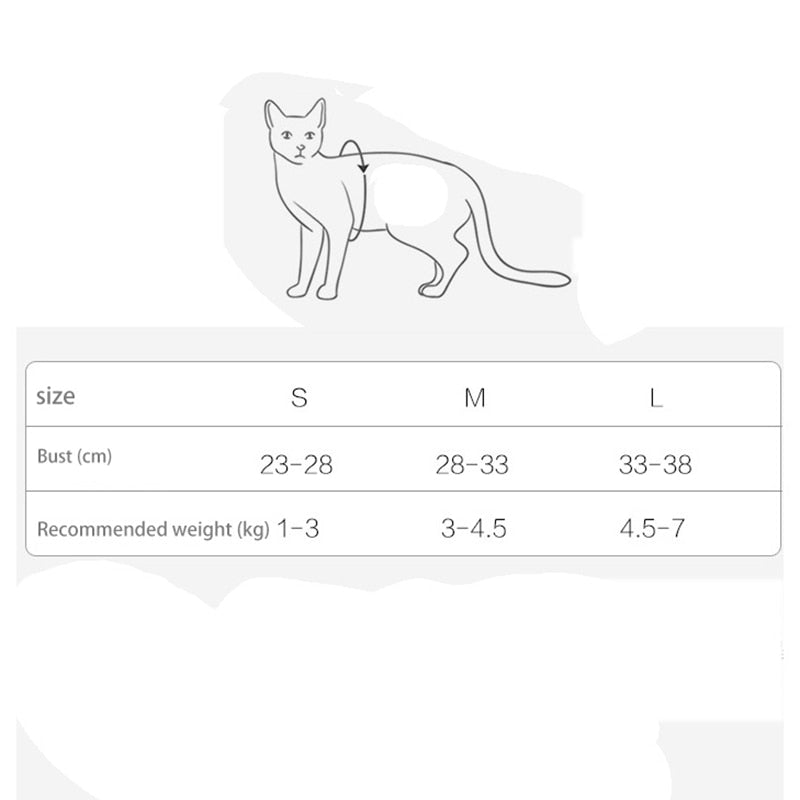 Cat Lightweight Harness - cat harness leash