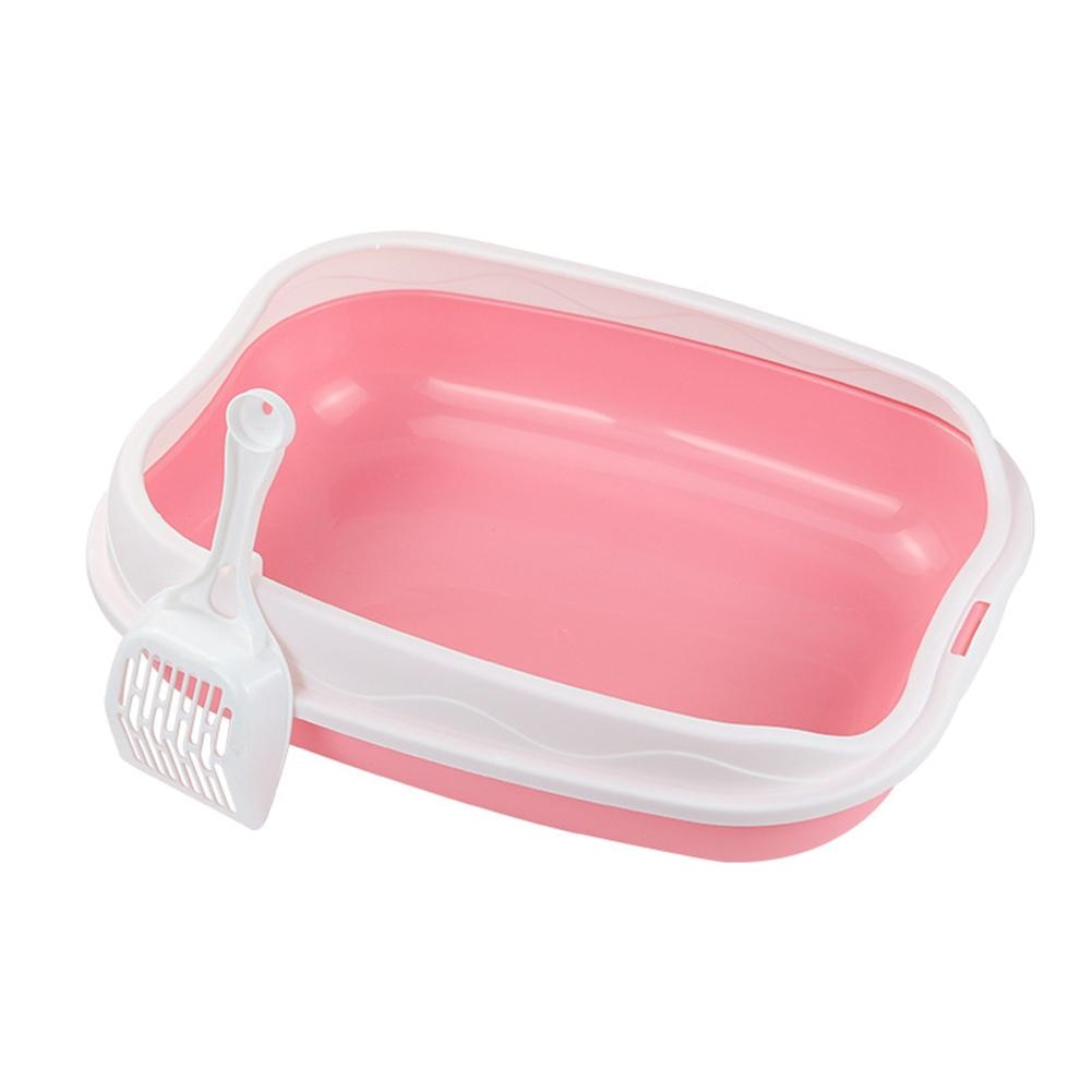 Cat Litter Sandbox - Pink - Cat litter Box