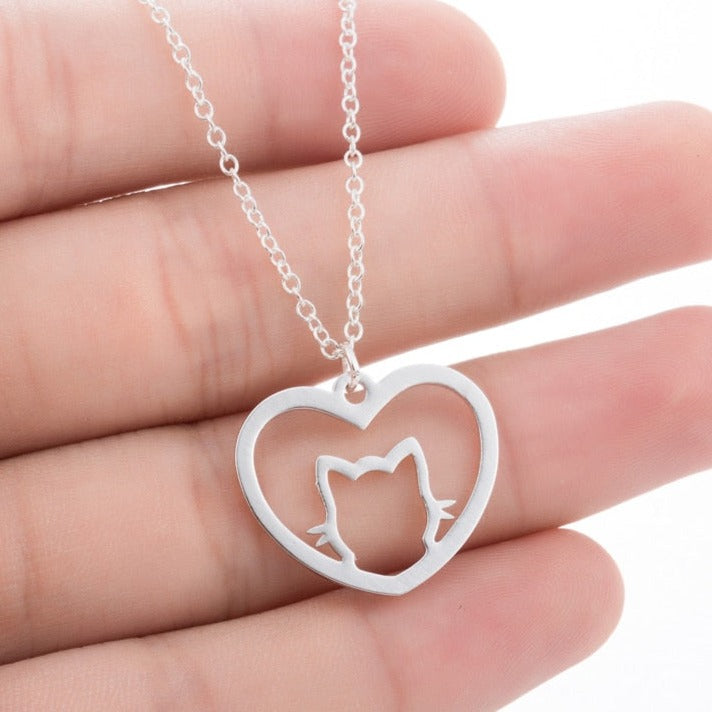 Cat Lover Necklace - Cat necklace