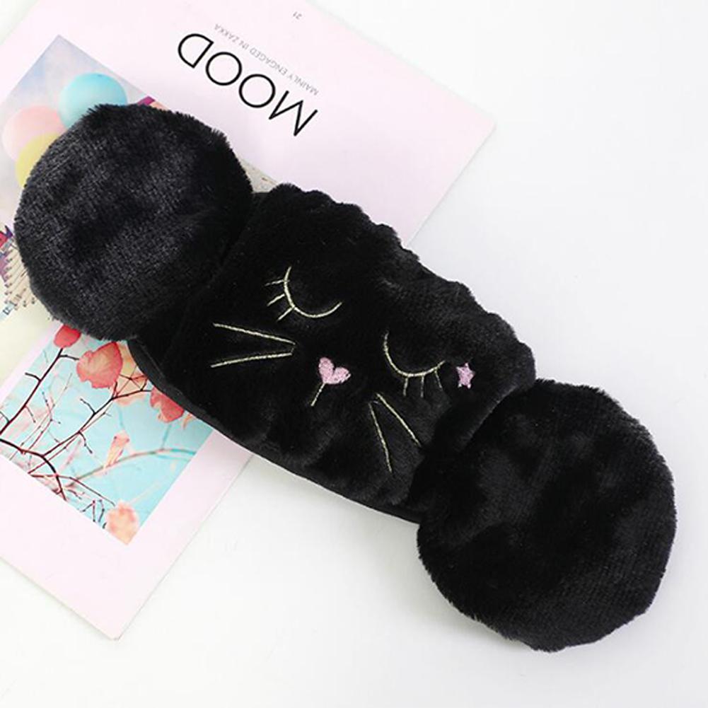 Cat Mask Earmuffs - Black - Cat Mask Earmuffs