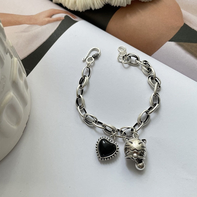 Cat Mom Bracelet - Cat bracelet