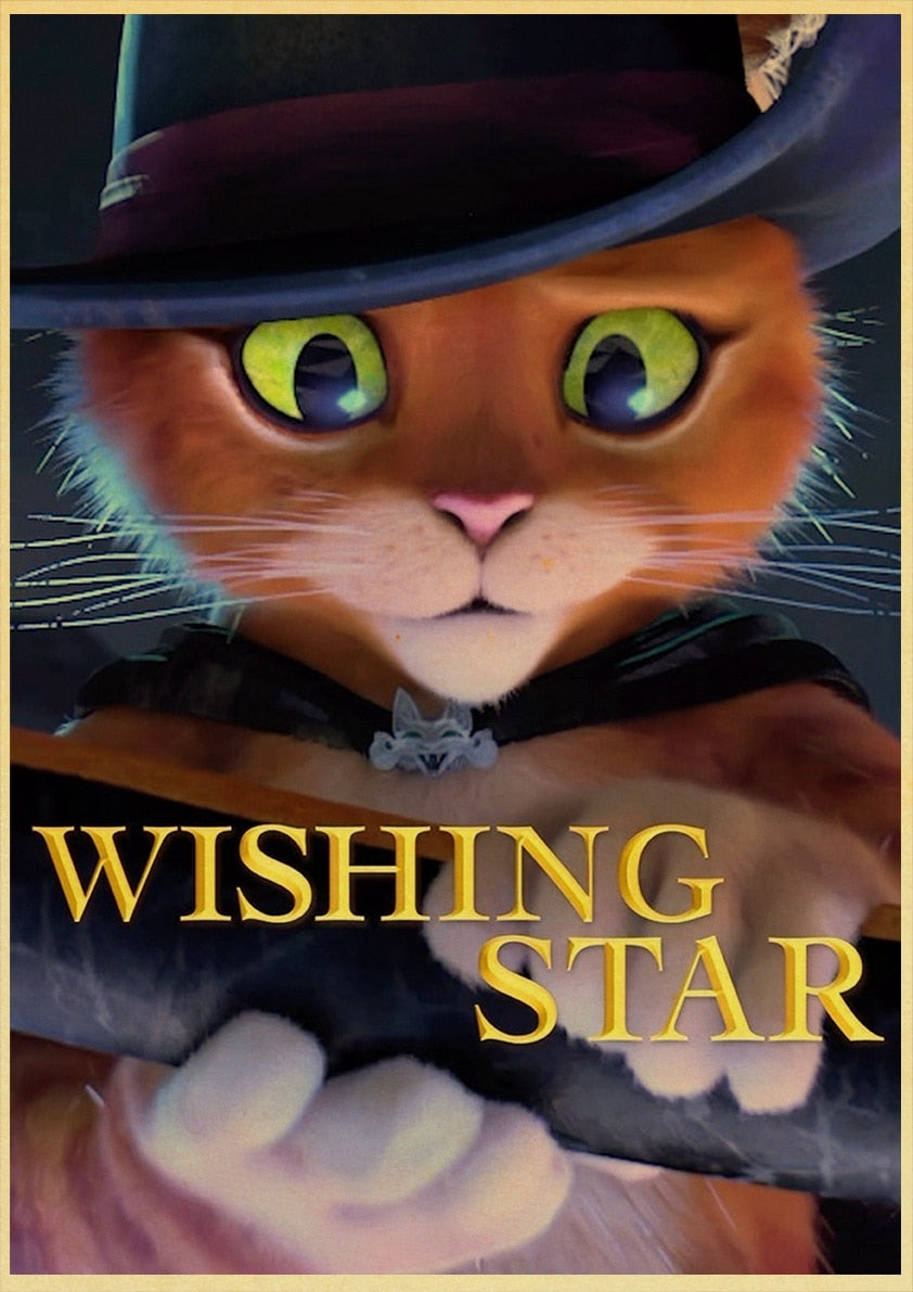 Cat Movie Posters - 30X21cm / Wishing - Cat poster