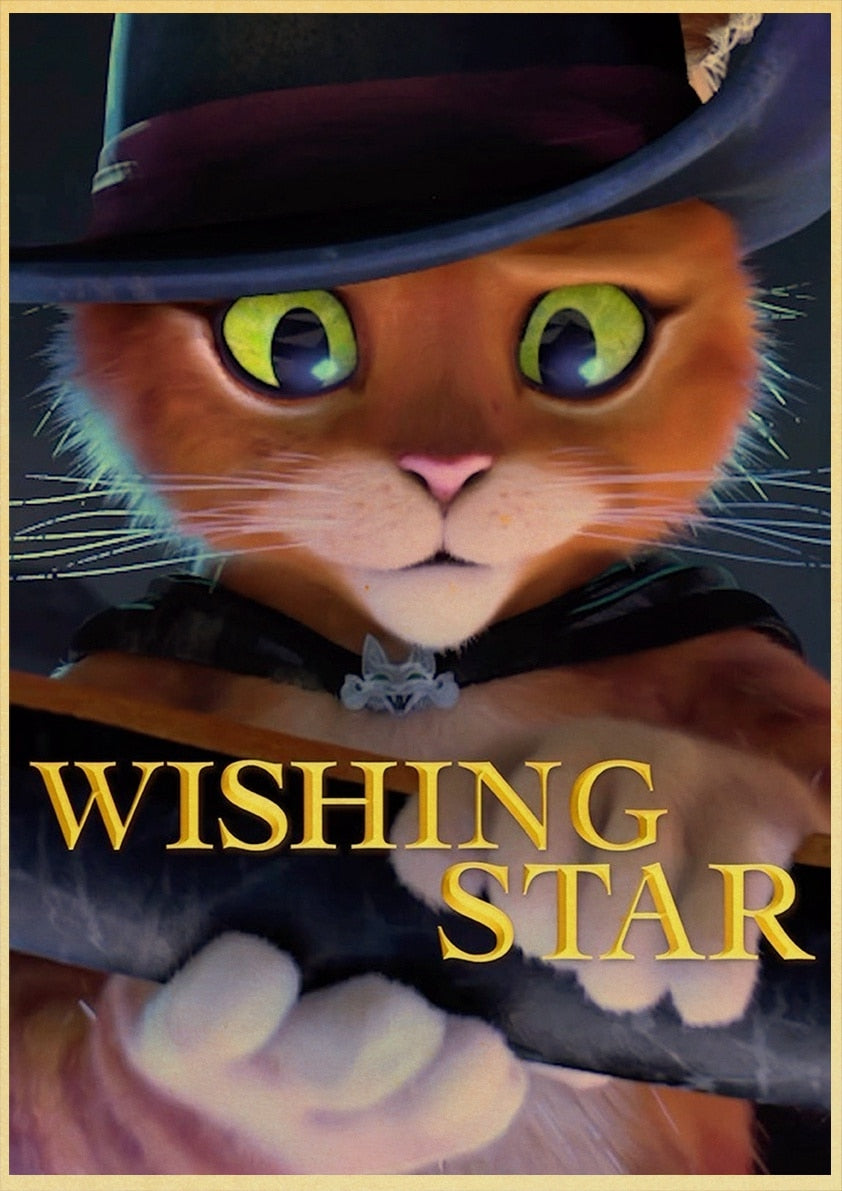 Cat Movie Posters - 30X21cm / Wishing - Cat poster