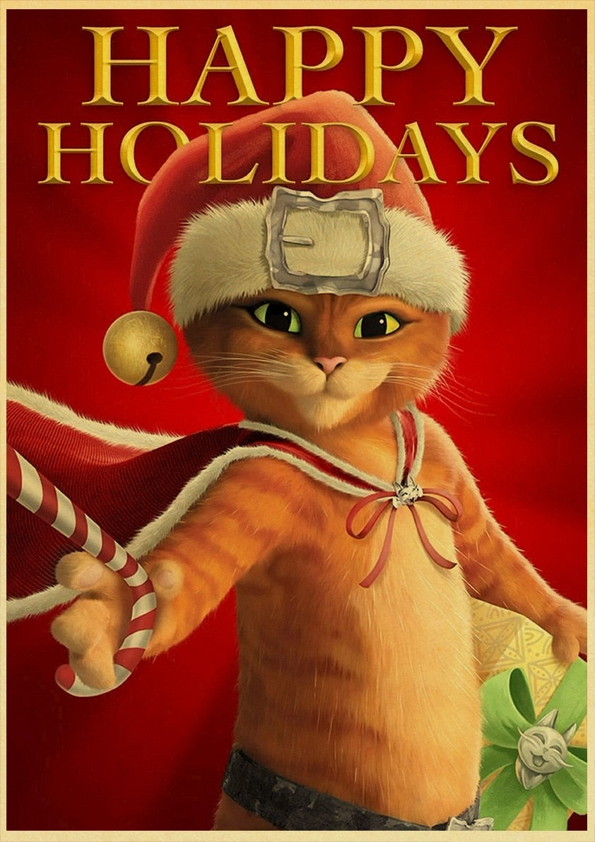 Cat Movie Posters - 30X21cm / Holiday - Cat poster