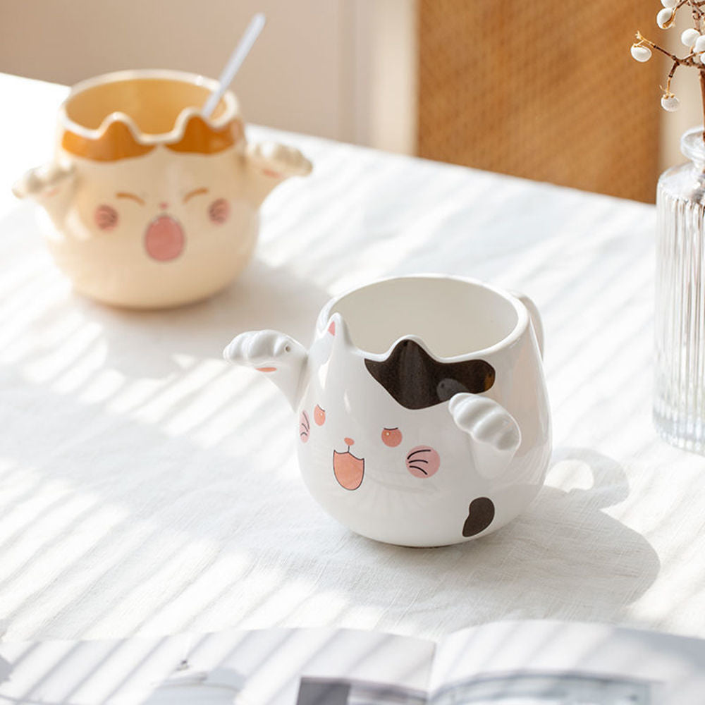 Cat Mug With Ears
