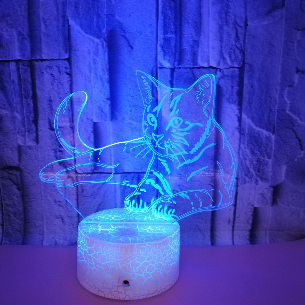 Cat Night Light Lamp