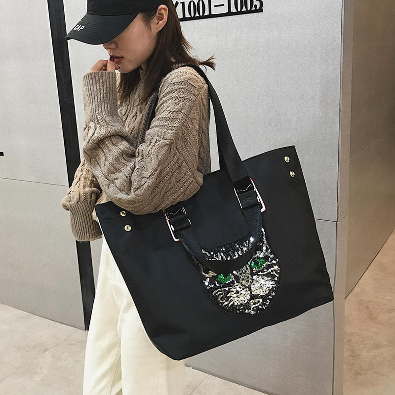 Cat Pattern Handbag - Cat Handbag