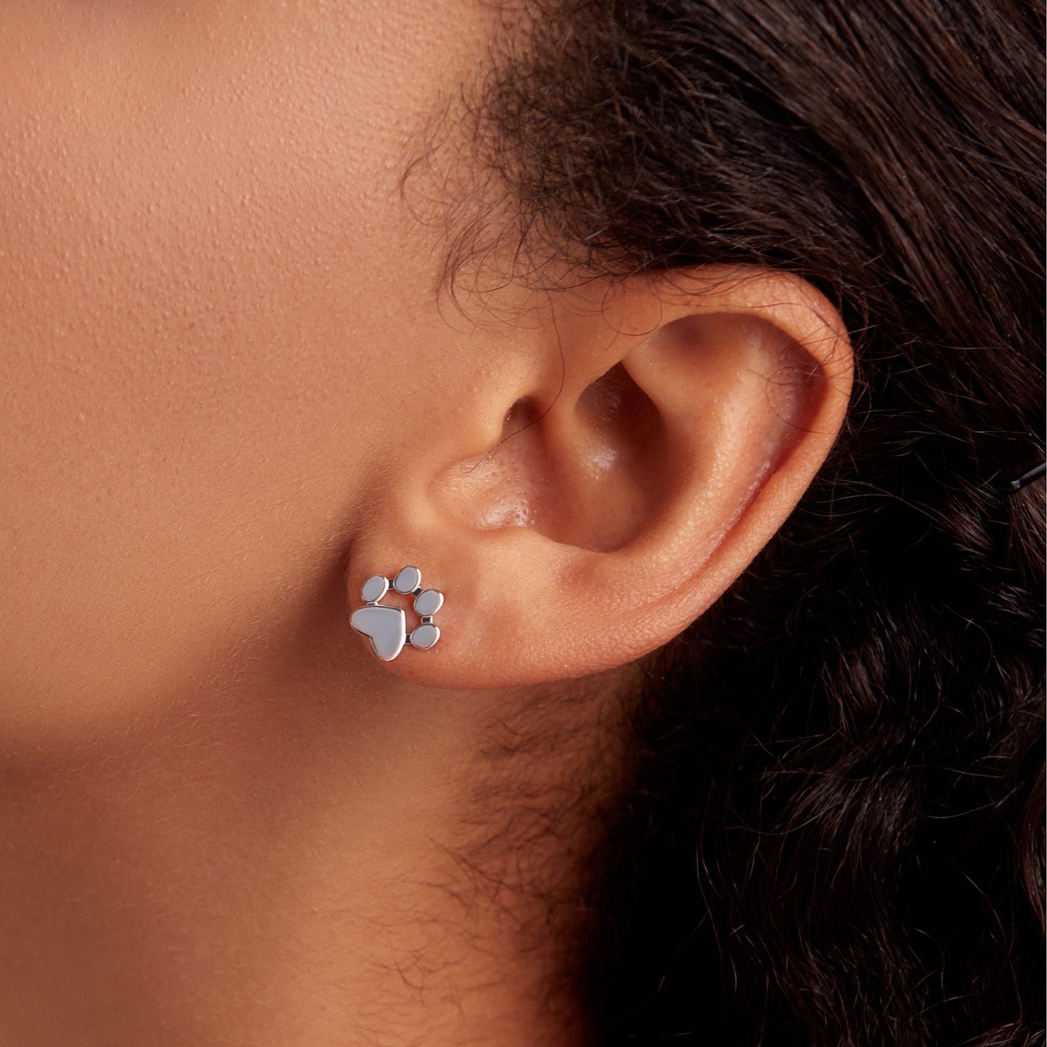 Cat Paw Earrings - Cat earrings